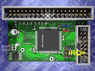 Bild1: Philips IDE-Interface von Hallenberg.com