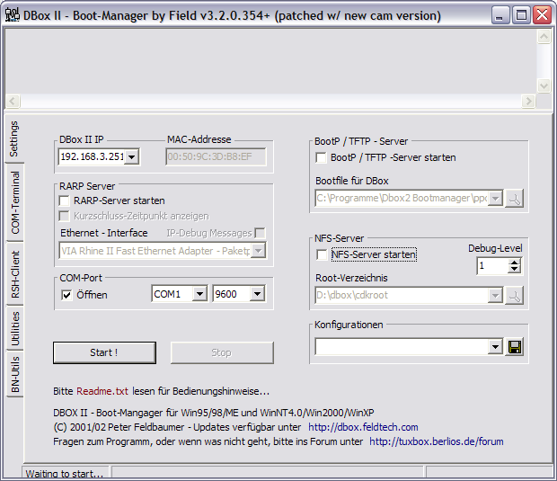 dbox Bootmanager